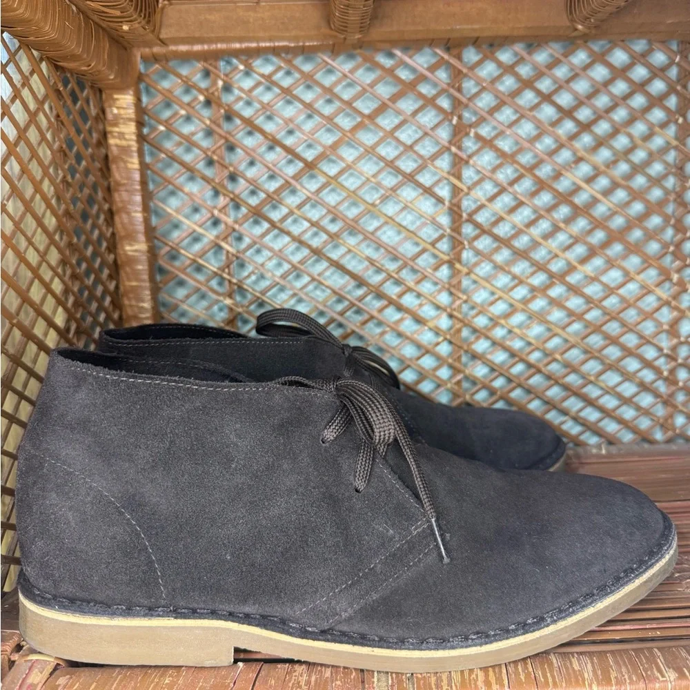 Supply Lab Men’s Leather Size 10 Lace Up Chukka Boots Shoes